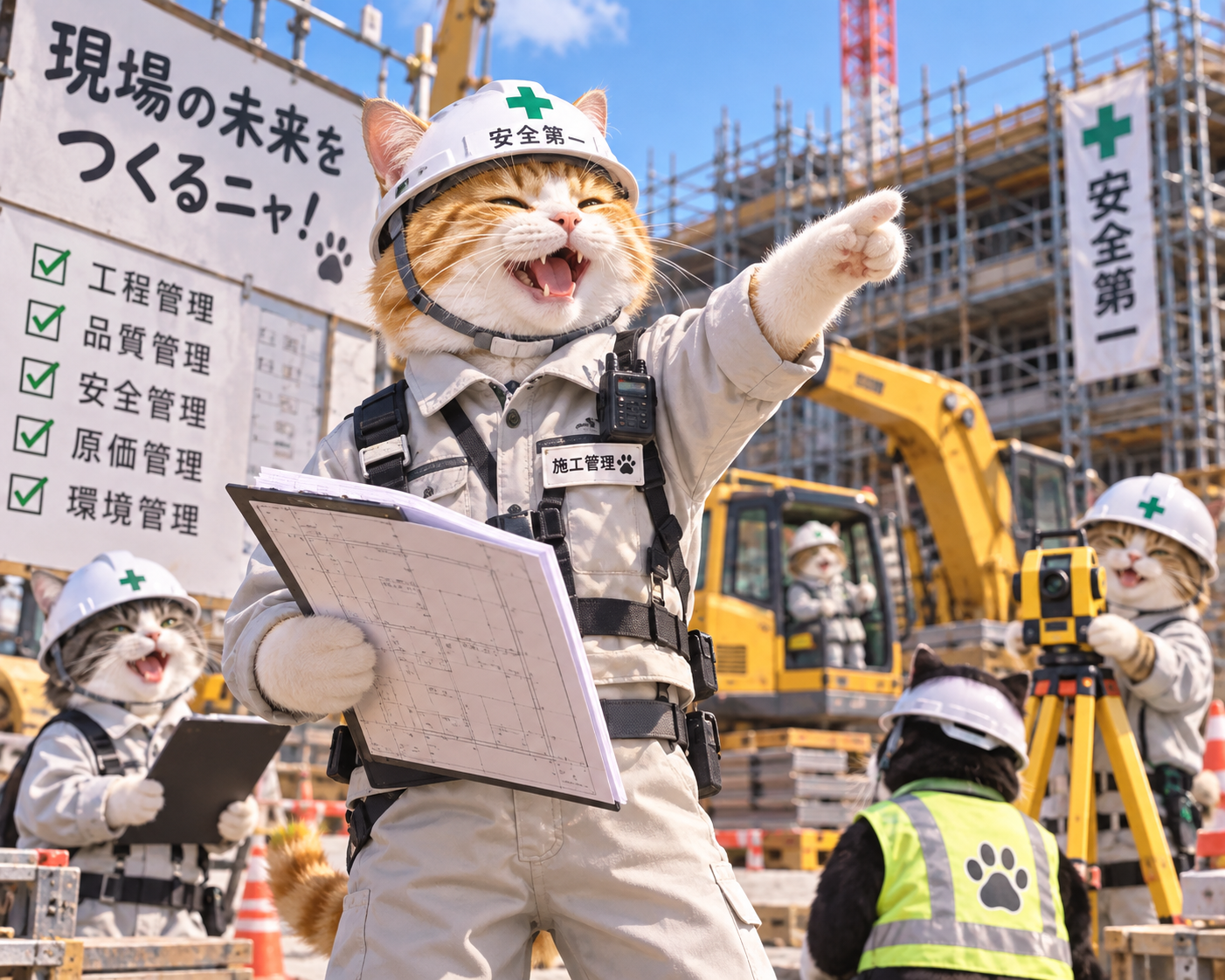 正社員求人で、安心と手に職を。施工管理の経験を未来につなぎ、安定したキャリアと夢の実現へ。