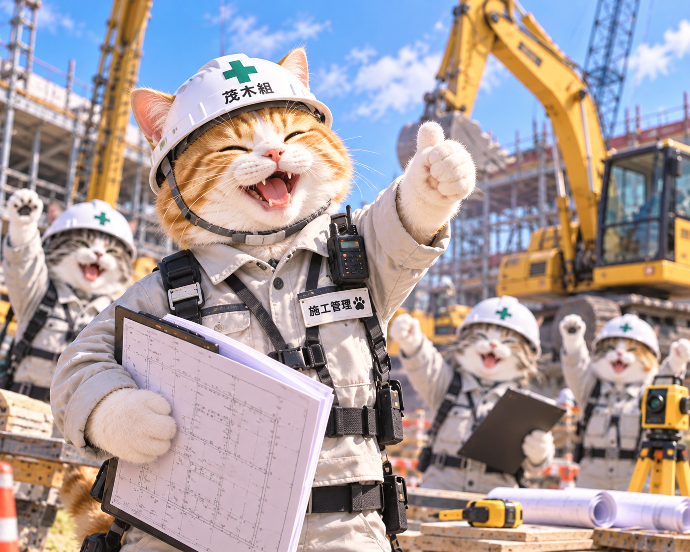 笑顔が生まれる、安全第一の現場へ。仲間と築く自信が、キャリアと給料を動かす。