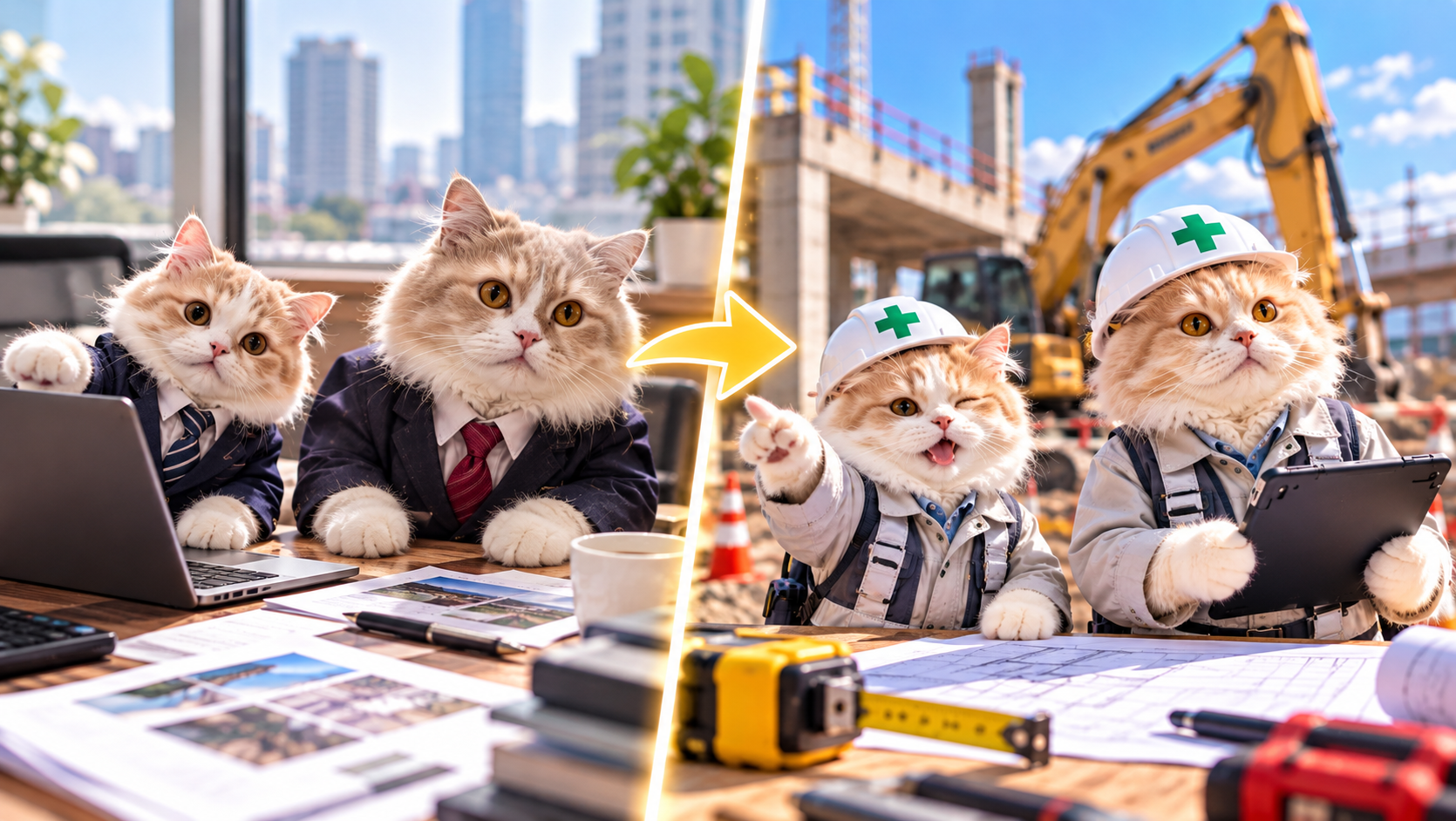 建設業で手に職を。施工管理で、安定とやりがいのある未来へ。