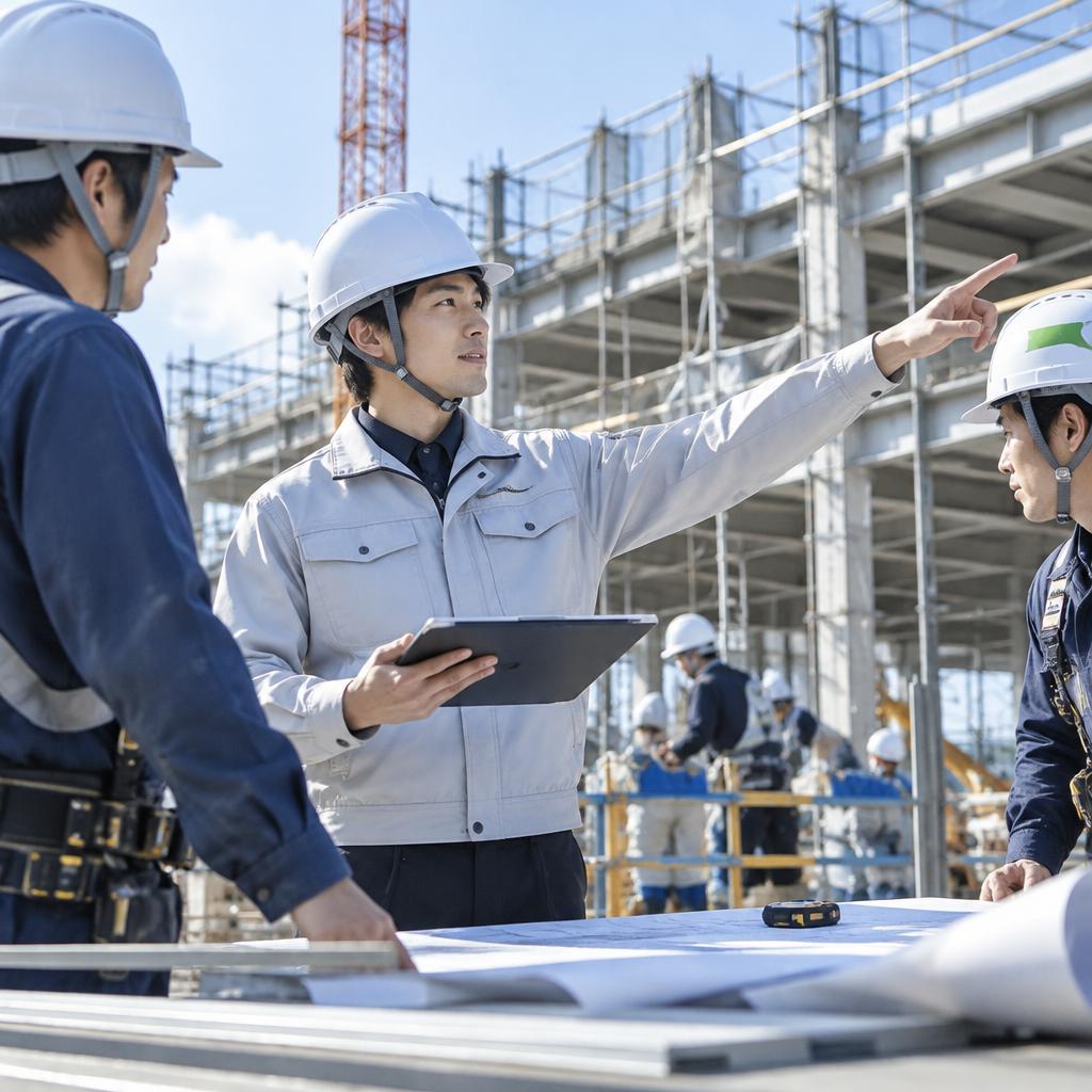 施工管理とは？現場を動かし、建設の完成を支える仕事