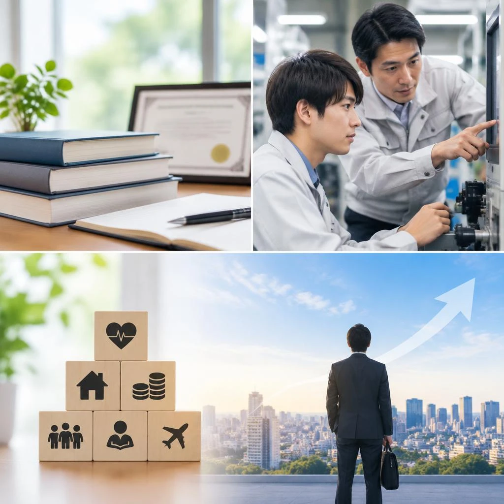年収だけじゃない、成長を後押しする支援