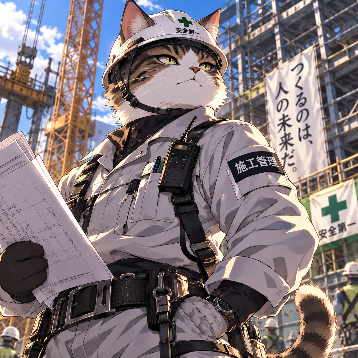 評価される喜びが、次の成長を動かす。施工管理の経験を、茂木組で未来の力へ。